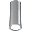 Paulmann 93106 Plafoniera LED Barrel rotonda 6W 470lm dimmerabile 100° 3-Step-Dim 60mm ferro spazzolato metallo 2700K incl. Coin LED sostituibile