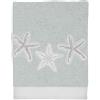 Avanti Linens - Asciugamano, Asciugamano in Cotone Morbido e Assorbente (Collezione di Conchiglie di Paillettes) 76,2 x 40,6 cm