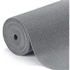 GIOPACO Rivestimento per mensole XL, 40 cm x 600 cm, lavabile, antiscivolo, non adesivo, per mobili da cucina, cassetti, tappetino impermeabile per frigorifero, per mensole (grigio chiaro)