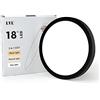 LVL Plafoniera a LED rotonda da 18 W, 22.9 cm, CCT, moderna lampada da soffitto a filo per corridoio, corridoio, cucina, ufficio (colore nero, Φ23 cm-18 W)