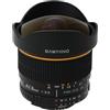 Samyang Obiettivo Samyang fisheye 8 mm f/3.5 UMC CS II [SAM8NIKONAE_CSII]