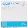 Connettivina Plus 2 mg + 40 mg 10 Garze Impregnate