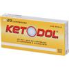Ketodol 25 mg + 200 mg 20 Compresse a Rilascio Modificato