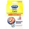 Scholl Cerotto Callifugo Trattamento Rimozione/Protezione 4 CEROTTI IDROREPELLENTI + 4 DISCHETTI CALLIFUGHI