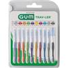 GUM Trav-Ler Scovolino Interdentale 10 Pezzi Misti