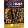 Pesoforma Barrette Cioccolato Fondente Intenso 12 Pezzi