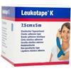 Leukotape K Taping Kinesiologico 7,5cm x 5m Blu