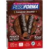 Pesoforma Barrette Cioccolato Fondente Amabile 12 Pezzi