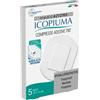 Icopiuma Medicazione Compresse Adesive TNT 5 Garze 10x12cm