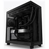 Nzxt Case Nzxt H6 Flow Midi Tower in Vetro temperato Nero [CC-H61FB-01]