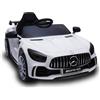 Biemme by Bcs Macchina Elettrica per Bambini Mercedes GT-R 12V da 2+ Anni colore Bianco - 1132-B
