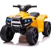 DecHome Macchina Elettrica per Bambini Quad Elettrico ATV 6V Velocità 3km/h 18+ Mesi colore Giallo - 157V90YLe370