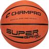 Champro Pallone da basket in gomma Easy Grip ufficiale (marrone, regolamento)