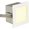 SLV FRAME BASIC LED da incasso, quadrato, bianco opaco, LED bianco caldo - SLV 113262