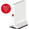 Repeater AVM FRITZ!Repeater 3000 AX International - Wi-Fi 6 Dual Band veloce fino a 4.200 MBit/s, Mesh