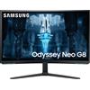 Monitor Gaming Samsung Odyssey Neo G8 G85NB (LS32BG850NPXEN) - 32″ Quantum Mini-LED VA Curved, UHD 3840 x 2160, 1ms (GTG), 240Hz Max., FreeSync Premium Pro, Quantum HDR 2000, Nero/Bianco