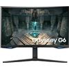 Monitor Gaming Samsung Odyssey G6 G65 (LS27BG650EUXEN) - 27″ LED VA Curved, WQHD 2560×1440, 1ms (MPRT), 240Hz, FreeSync Premium Pro, HDR 600, Nero