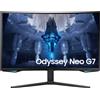 Monitor Gaming Samsung Odyssey Neo G7 G75NB (LS32BG750NUXEN) - 32″ Quantum Mini-LED VA Curved, UHD 3840 x 2160, 1ms (GTG), 165Hz Max., FreeSync Premium Pro, Nero