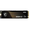 SSD MSI Spatium M480 2TB - PCIe 4.0 NVMe M.2