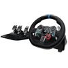 Volante Logitech G G29 Driving Force - Pedali Regolabili, Ritorno di Forza Reale, Volante in Pelle, PS5, PS4, PC, Mac