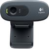 Webcam Logitech C270 HD - 720p/30 FPS, USB