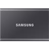 SSD Samsung Portable T7 2TB, USB 3.2 - Titan Gray