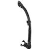 Cressi Alpha Ultra Dry, Black, Snorkel Unisex, Nero/Nero, Taglia Unica