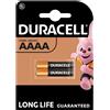 Duracell Batteria Duracell 1,5V AAAA Mini Alcalina confezione da 2 pile