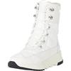Geox D Falena B Abx, Caviglia barca Donna, Bianco Hxb085fu, 40 EU