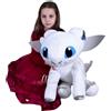 Dragon Trainer III Furia Buia e Chiara fino a 110cm Peluche Grande Plush XXL