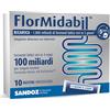 FlorMidabìl Ricarica 10 Bustine orosolubili con Stevia