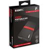 Emtec SSD esterno 2TB Emtec ECSSD2TX200 Rosso [ECSSD2TX200]