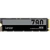 Lexar NM790 SSD Interno 4TB, M.2 2280 PCIe Gen4x4 NVMe SSD, Fino a 7400MB/s in Lettura, 6500MB/s in Scrittura, Disco a Stato Solido per PS5, PC, laptop e giocatori (LNM790X004T-RNNNG)