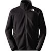 The North Face - Giacca di pile - M 100 Glacier Full Zip TNF Black per Uomo - Taglia S - Nero