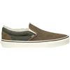 Vans - Scarpe da trekking - Classic Slip-On Sherpa Kangaroo per Uomo in Pelle - Taglia 5,5 US,6 US,6,5 US,7 US,7,5 US,8,5 US,9,5 US - Kaki