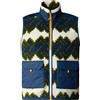 The North Face - Giacca di pile rétro - M Royal Arch Vest Shady Blue Mountan Geo Print per Uomo - Taglia S,M,L,XL