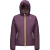 K-Way - Piumino reversibile - Lily Eco Stretch Thermo Double Violet P Violet per Donne in Nylon - Taglia S,L - Rosa