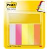 POST-IT Segnapagina Post-it in carta - 670-5 - 15 x 50 mm - 5 colori Neon - Post-it - conf. 500 pezzi (unità vendita 1 pz.)
