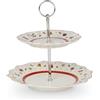 VILLEROY E BOCH - ALZATA PORTAFRUTTA DUE PIANI 27,5 CM - METROCHIC