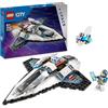 LEGO City Astronave Interstellare Giocattolo, Giochi Spaziali per Bambini e Bambine da 6 Anni in su con Navicella da Costruire, Minifigure dell'Astronauta e Drone Robot Gicoattolo 60430