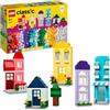 LEGO Classic Case Creative, Set Costruzioni in Mattoncini, Giochi per Bambini e Bambine da 4 Anni in su, Modellini di Casa Giocattolo con Accessori per Giovani Costruttori, Regalo di Compleanno 11035