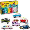 LEGO Classic Veicoli Creativi, Modellini di Auto Colorate da Costruire in Mattoncini, Set con Macchine Giocattolo, Giochi per Bambini e Bambine, Ragazzi e Ragazze da 5 Anni in su, Idee Regalo 11036
