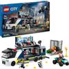 LEGO City Camion Laboratorio Mobile della Polizia, Giocattolo per Bambini e Bambine da 7 Anni in su con Veicolo Quad Bike da Costruire e Minifigure di 2 Agenti, 1 Scienziato e 2 Criminali 60418