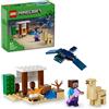 LEGO Minecraft Spedizione di Steve nel Deserto, Gioco per Bambini e Bambine da 6 Anni in su, Bioma con Casa Giocattolo da Costruire e Personaggi d'Azione, Regalo di Compleanno per Gamer 21251