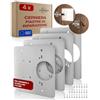 LouMaxx Kit di riparazione per cerniere - Set di 4 piastre di riparazione cerniere in acciaio inox con viti - piastra di riparazione universale per cerniere per mobili allentate Ø 35 mm di tutte le