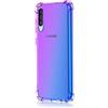 HUANGTAOLI Custodia per Samsung Galaxy A50, Rinforzare la con Angoli Protettiva Silicone Colorato Bumper Cover per Samsung Galaxy A50