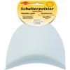 Kleiber KH 1 Spalla con Ganci e Velcro Mezzaluna, 50% Poliammide, Bianco, 10,5 x 13 x 5 cm