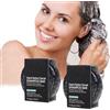 Pemarlis 2PCS Shampoo Solido,Capelli grigi lucidi rivitalizzanti,Barra per Shampoo al Carbone di bambù Barra,favorisce la crescita dei capelli e ne previene la perdita