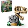 LEGO Jurassic World Fossili di Dinosauro: Teschio di T. Rex Giocattolo, Giochi per Bambini e Bambine da 9 Anni in su Appassionati di Modelli di Dinosauri da Costruire, Kit con Fossile con Ossa 76964