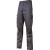 U-POWER DON'T WORRY... BE HAPPY! U-Power Guapo Pantalone da Lavoro in Cotone Stretch, Linea Smart, con Multi_Tasche Frontali e Laterali, Comodo Pantalone, con Bottone Frontale, Elastico in Vita (Westlake Blue_L)